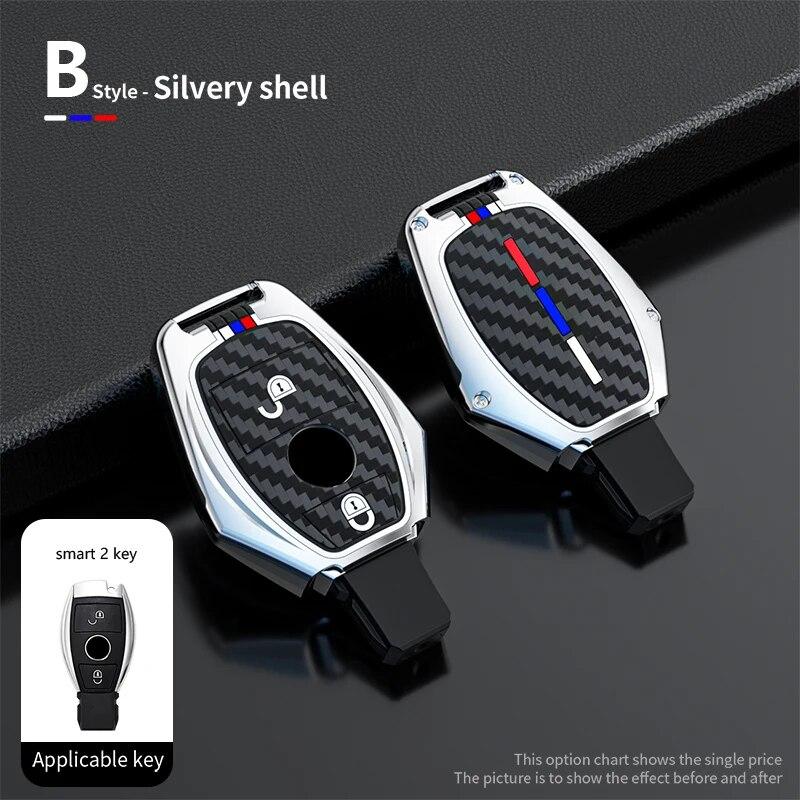 Чехол-держатель для ключей от машины для Mercedes Benz W205 W203 W210 W212 221 C117 W166 ABCSER CLA GLE GLC AMG аксессуары