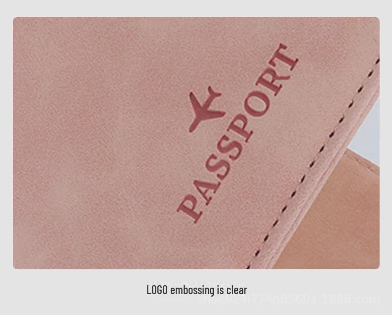 Новый многофункциональный держатель паспорта RFID: Удобная сумка из полиуретанового материала для путешествий и хранения документов.