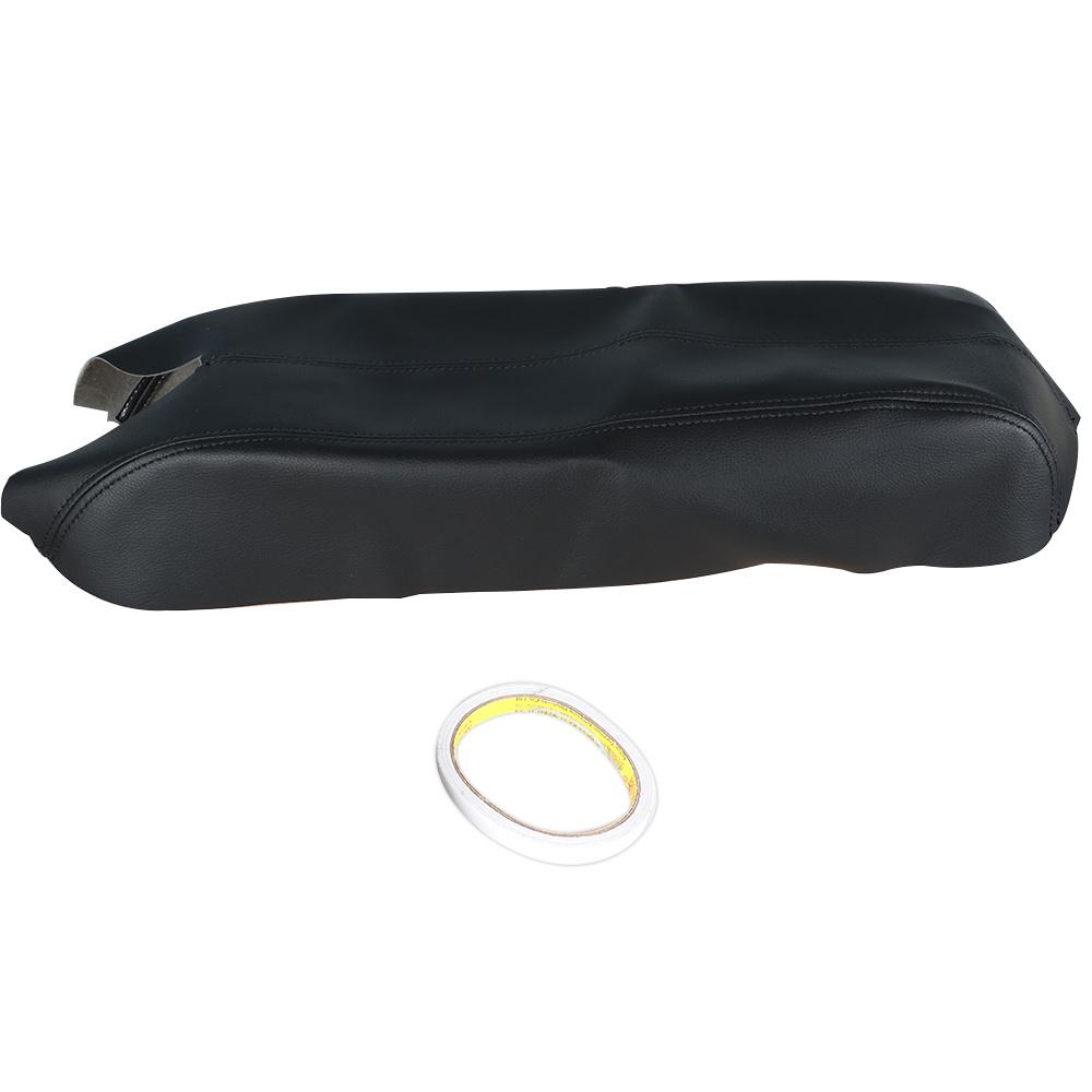 Крышка подлокотника центральной консоли из волокнистой кожи черная подходит для Acura RDX 07 -12