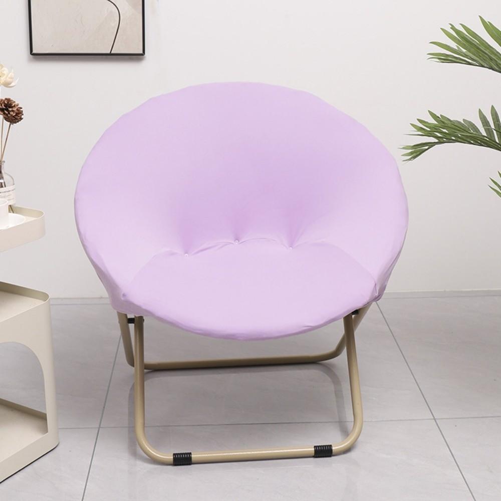 Round Moon Chair Protector PU Camping Seat Cover Universal Saucer Chair Cover Fit Outdoor Chair