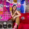 Garland Banner Retro Disco 80s Party Disco Ball Carnival 150cm