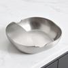 Stainless Steel Spoon Rack Thickened Spatula Holder Fruits Plates Snack Bowl  Dinning Table