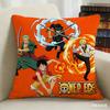 Наволочка с принтом персонажа из аниме One Piece, любимого фанатами. Декоративная наволочка для спальни, гостиной и энтузиастов аниме