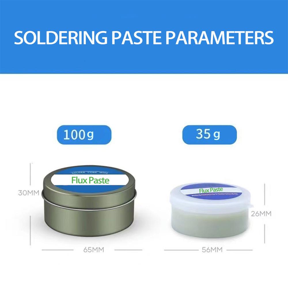 Бессвинцовая желтая флюсовая паяльная паста для прочной, легкой сварки и проводимости олова