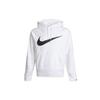 Nike Спортивная толстовка с флисовой подкладкой Мужская толстовка с капюшоном белая DA0111-100