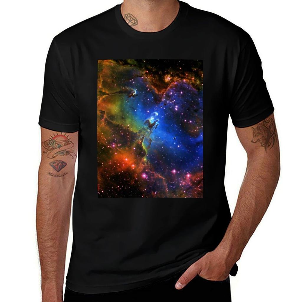 Galaxy Eagle Tshirt Urban Casual Loose Fit Tee