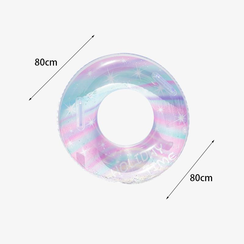 Новый блестящий детский плавательный круг с буквами для плавания ребенка, для младенцев, для мужчин и женщин, с ручкой, защита от переворачивания