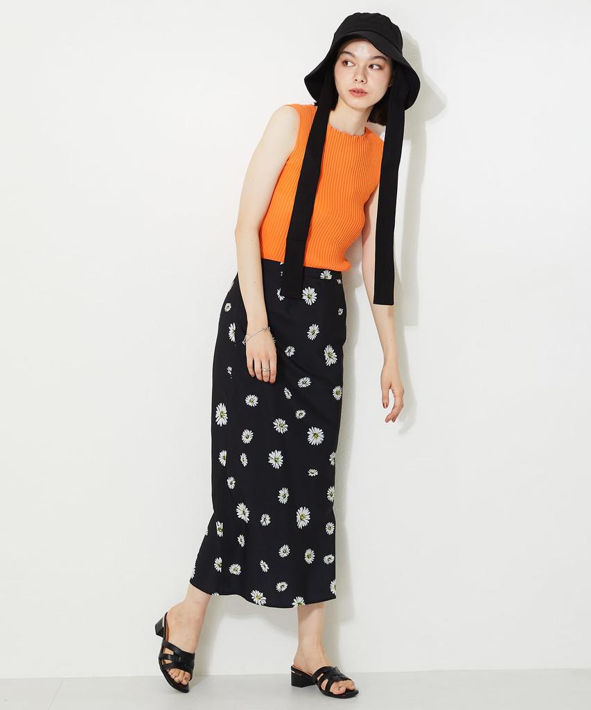 Mid 5cm Easy To Walk Cm Cm [Oriental Traffic] Sandals, Heel, Heel, Slip-on, Wide, In, Mules, Simple, Women's, 42211, BLACK, 23.0 - 23.5