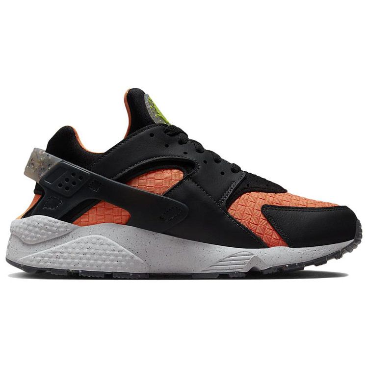 Nike Air Huarache Crater Premium Black Atomic Orange Мужские кроссовки Антрацитово-белый DQ5013-001