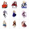 16 см Аниме Fate stay night Косплей Акриловая подставка Украшения Сакура Мато/Иллиясвиль фон Айнцберн Фигурка-подставка Хэллоуин Подарки