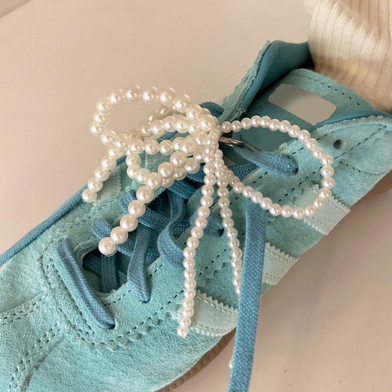 1 шт., зажим для обуви ручной работы, двухслойная жемчужная бусина, бант, подвеска, пряжка для обуви, украшение, сумка, кулон, аксессуары