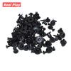 50/100pcs Auto Fastener Mixed Clip Car Body Push Retainer Pin Rivet Bumper Door Trim Panel Retainer Fastener Kit Car Accessories