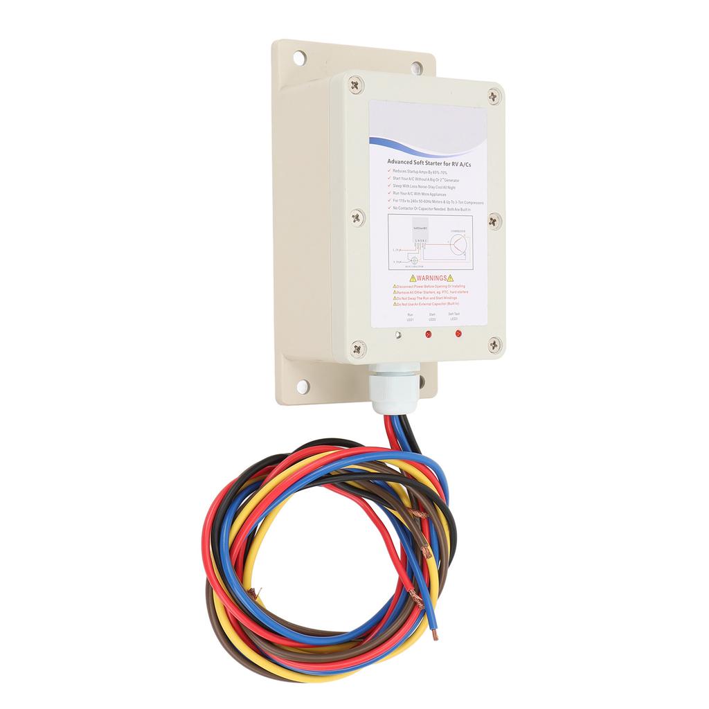 Мягкий старт кондиционера для автодома, мощность 1,25 тонны, 15000 BTU охлаждающей мощности, водостойкий, комплект мягкого старта для кондиционера автодома