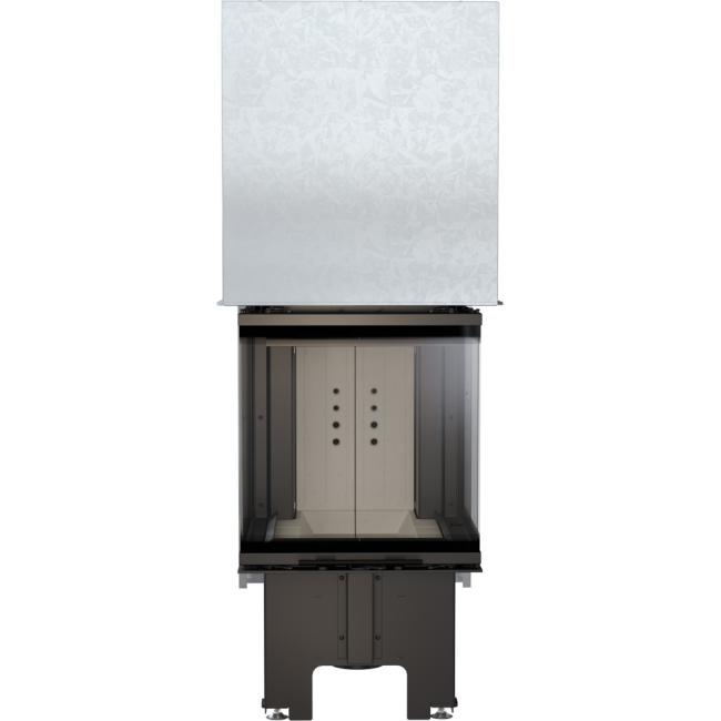 Умный стальной камин KRATKI NBC 500/500 8 кВт Ø 200 Подъемный MSK