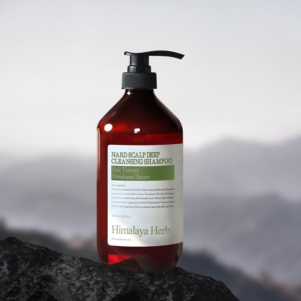 Bouquet Garni Nad Scalp Dandruff Глубокоочищающий шампунь с ароматом лаванды и мускуса, 1 л, 2 шт.