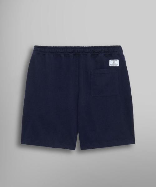 ALPHA INDUSTRIES Patched Jersey Shorts Replica Blue