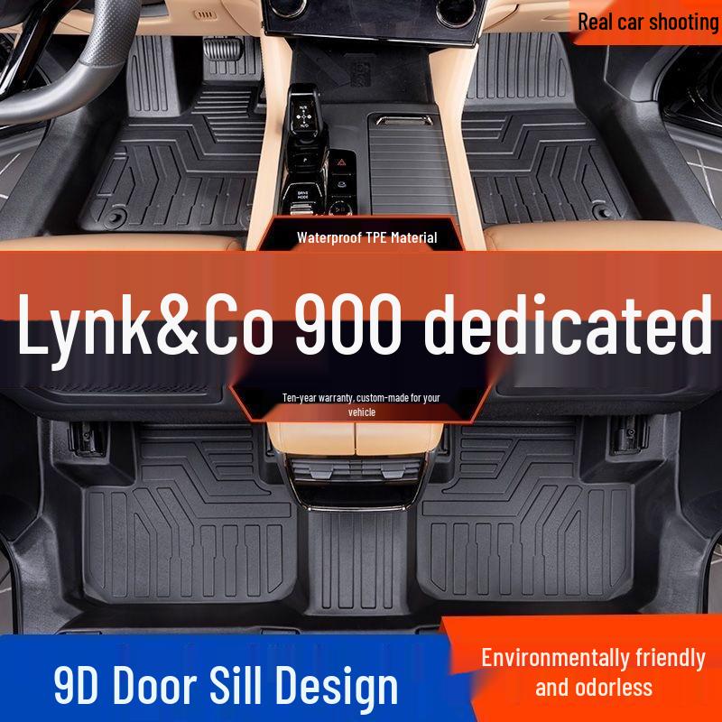 TPE коврики для пола Lynk & Co 900 2025: Декоративные автомобильные аксессуары для салона с полным покрытием