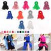 Girls Women Long Soft Thin Wrap Lady Shawl Chiffon Scarf Beach Scarves