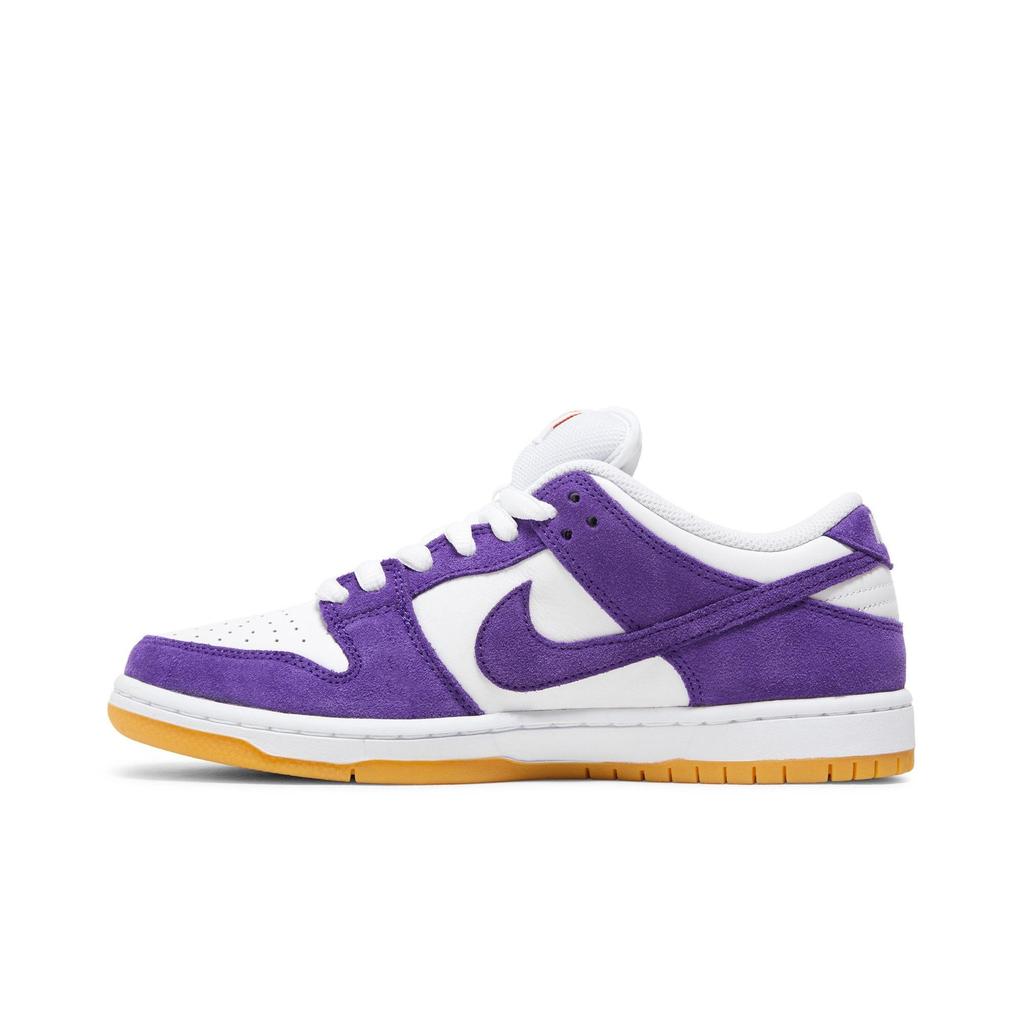 Nike Dunk Low SB 'Purple Suede' (Unisex) Court Purple / Court Purple / White / Gum Light Brown Skateboard Shoes DV5464 500