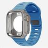 Водонепроницаемый чехол 360 + силиконовый ремешок для Apple Watch 9 8 7 Обновление внешнего вида ремешка Ультра 49 мм Iwatch Серии 8 7 6 SE 5 4 3 2 1