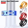 Aluminum Alloy Bicycle Seat Post Clamp Bolt Screw Lock 28.6mm Saddle Seatpost Tube Clamp For MTB Road Bike Fixed Gear