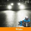 1PC 12V Laser Lens H7 H11 H8 H9 9006 HB4 Car Lens Headlight Led Fog Light Bulb LED Lamp White Yellow Ice Blue Turbo Fog Light