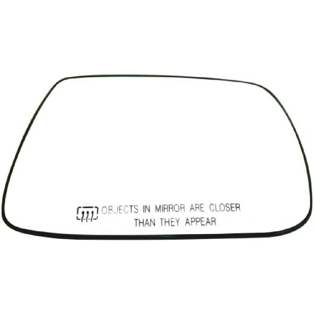SCITOO Driver Side Mirror Glass Fit For 1999-2006 For Chevy Silverado Pickup 2007 For Chevy Silverado Pickup 2000 For Chevy Suburban 2001-2006 For