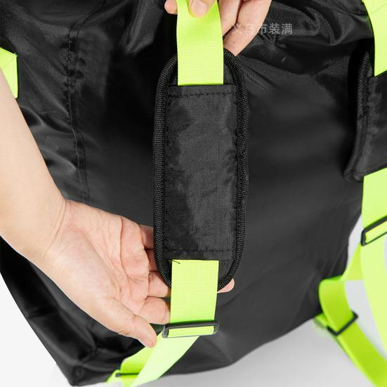 Сумка для хранения коляски с усиленной ручкой из водонепроницаемой ткани, вместительная дорожная сумка для коляски