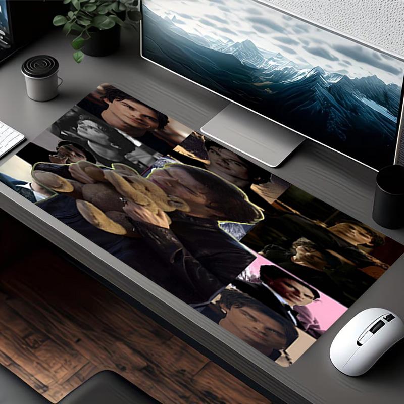 Damon Salvatore Print Mouse Pad, for Keyboard Pad Laptop PC Mat for Office Home Use, Desk Decor, Perfect Birthday Gift for Gamers
