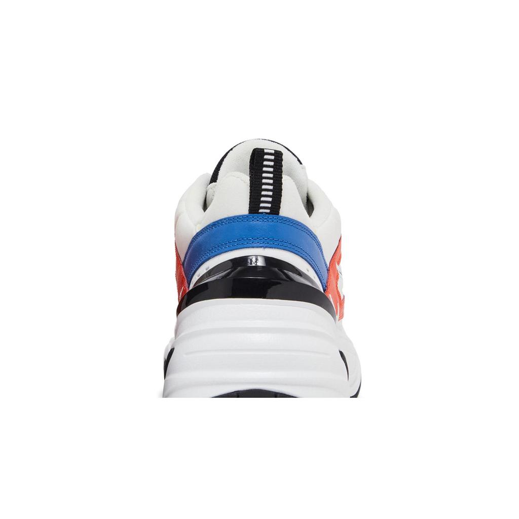 Nike M2K Tekno 'Summit White' (Unisex) Summit White / Black-Team Orange Chunky Sneakers AV4789 100