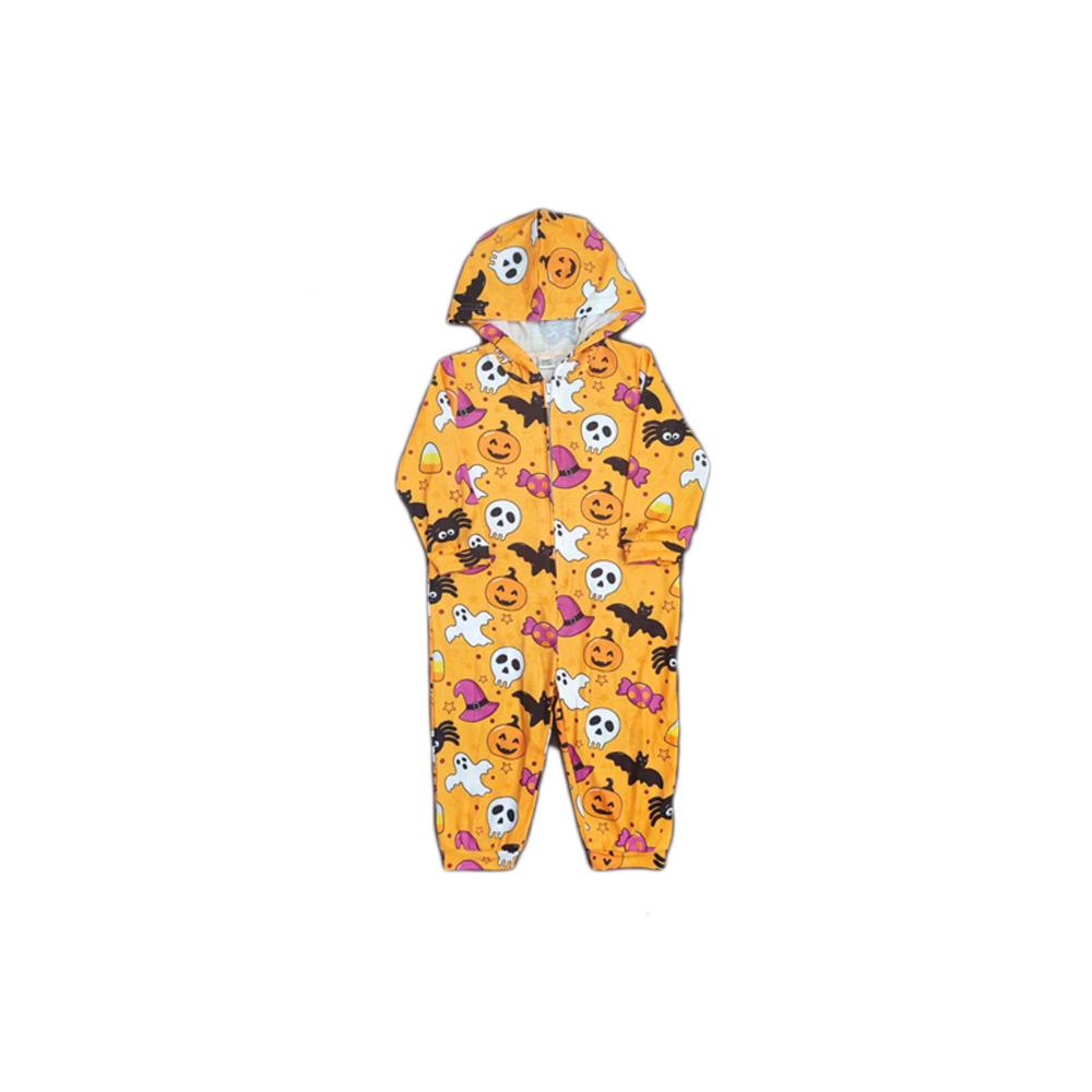 Drop Shipping Fall Long Sleeve Onesies Women Man Baby Kid Sleepwear Jumpsuit Halloween Onesis Family Pajamas Matching Sets