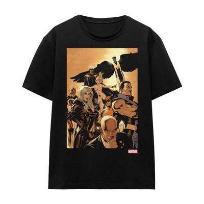 Marvel Унисекс Взрослая Командная Футболка с Обложкой Комикса Люди Икс