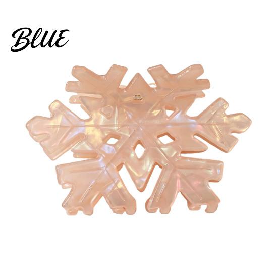 Holiday Gift for Her Hair Claw Clip Women, Cute Christmas Patterns Non-Slip Strong Hold Clips Shark Clip, Lightweight Decorative Barrettes Party