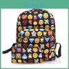 Стильный рюкзак Garcon Filles Emoji Smiley из высококачественного материала для школы