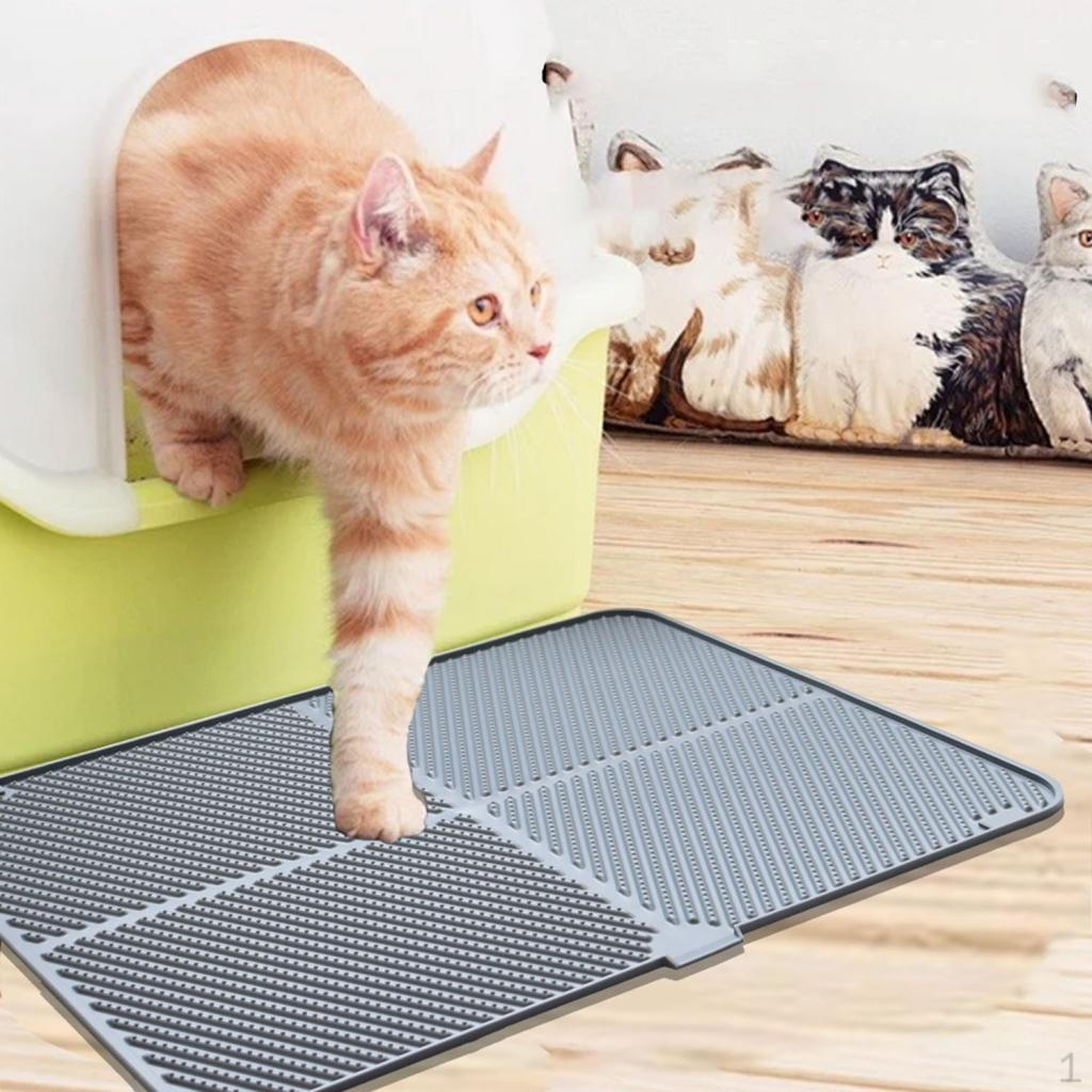 Коврик для кошачьего туалета, моющийся, для кошек в гостиной и дома