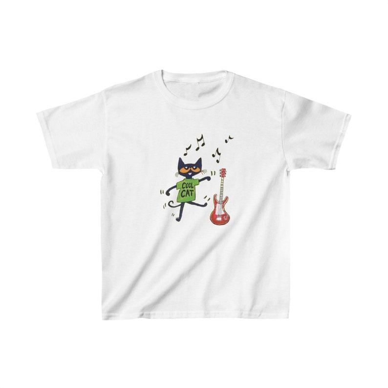 Pete the Cat Cool Cat Baby Tee | Y2K Baby Tee, 90s Baby Tee, Graphic Shirt Crop, Coquette, Vintage Design