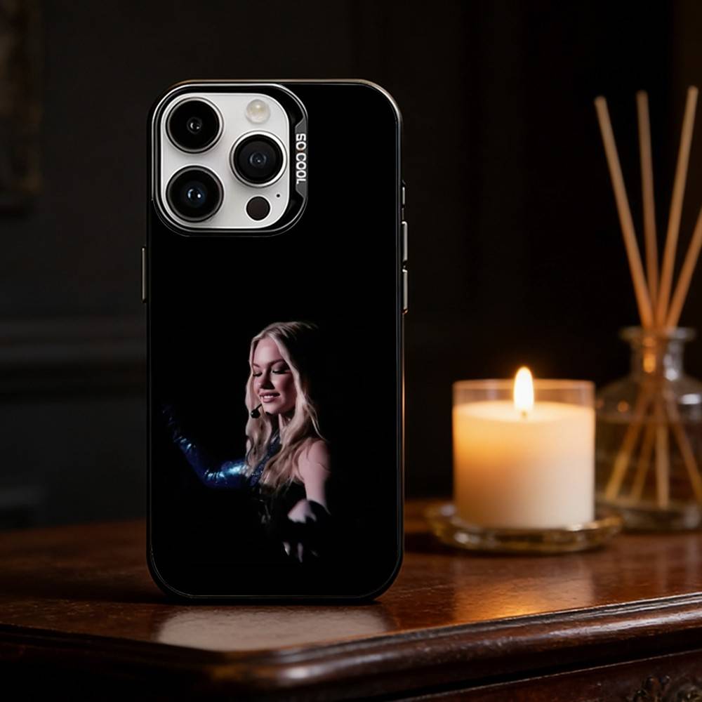 F-Freya Skye Singer Phone Case For iPhone 17 16 15 14 13 12 11 Pro Max Plus Silver Matte Black Cover