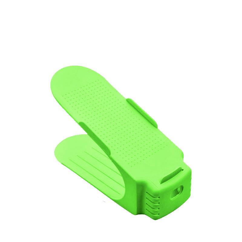 5 цветов, пластиковые полки для обуви, современная двойная чистка, подставка для хранения обувной коробки, полка