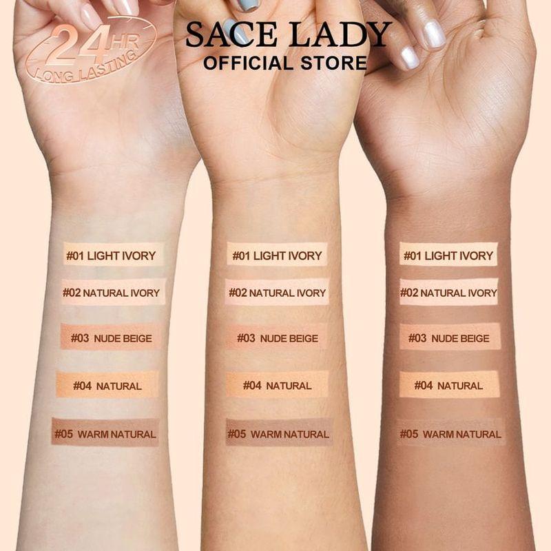 Sace Lady - Pro Zone 24Ч Ультрапокрывающий Матовый BB Кушон SPF 30+ PA+++ - 5 Оттенков