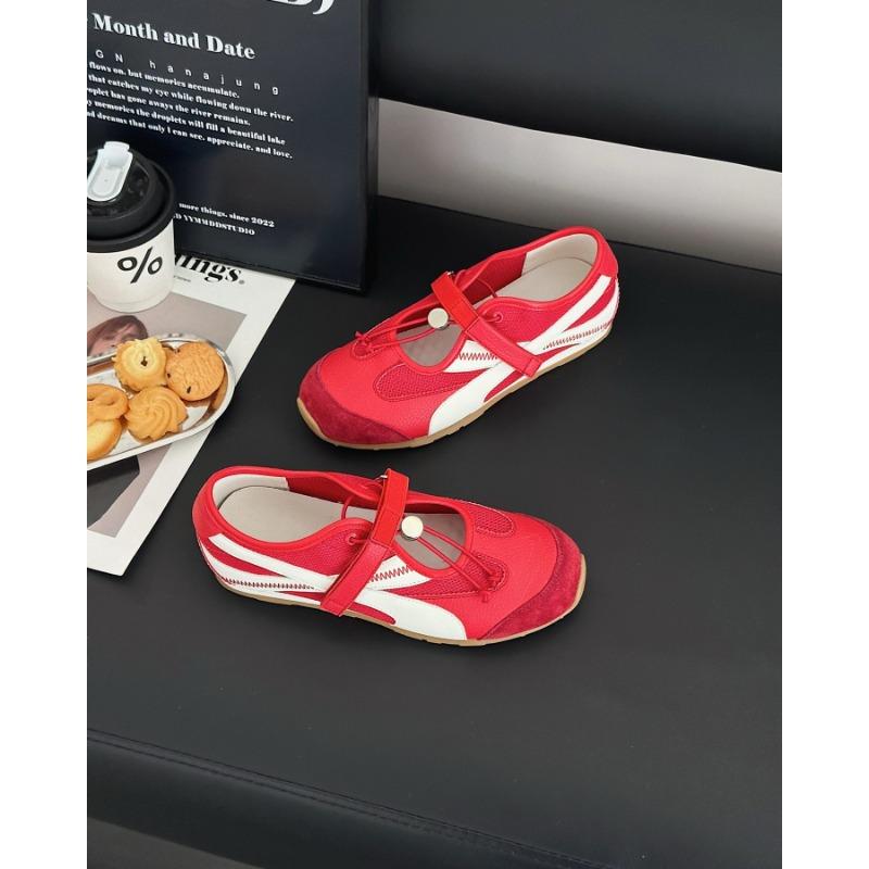 Балетки в стиле ретро, нишевые туфли Мэри Джейн для женщин, летние, тонкие, дышащие сетчатые, универсальные, легкие туфли на доске