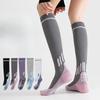 Sports Muscle Compression Socks, Women's Rope Skipping Pressure Calf Socks, Elastic Fitness Running, Autumn and Winter Long Stockings