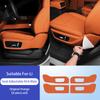 For Li Lixiang L7 L8 L9 Car Seat Adjustment Protective Sticker Ideal Leather Car Seat Adjustment Anti Kick Pads on Both Sides