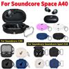 Силиконовый защитный чехол для наушников для Anker Soundcore Space A40, чехлы для наушников, противоударный, устойчивый к царапинам, зарядный чехол для наушников
