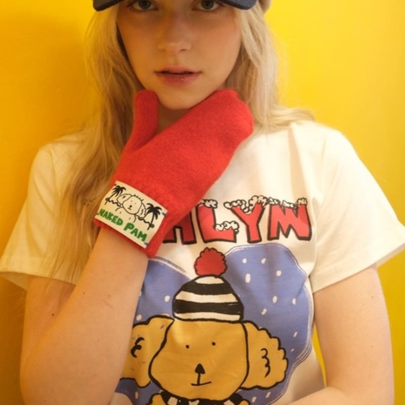 ШЕРСТЯНЫЕ ВЯЗАНЫЕ ВАРЕЖКИ ASHLYNN (4 ЦВЕТА)
