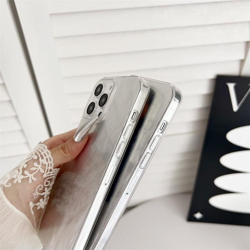 Роскошный блестящий чехол Feather для iPhone 15 Pro Max 14 Plus 13 12 11 Pro XR XS All-Inclusive TPU защитный чехол от падений