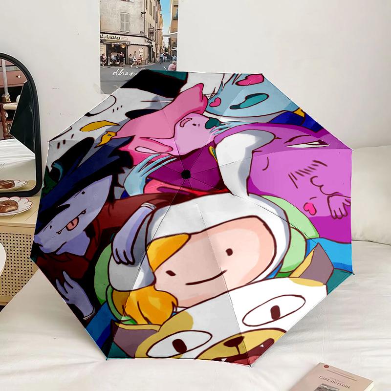 Yellow dog Adventure In Space Umbrella 8-Frame for Travel, camping, Casual Lightweight Portable Umbrella, Essential for every family Holidays Gift