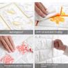 3D Самоклеящееся покрытие для стен 70см*10м Непрерывное Водоотталкивающее Имитация Кирпичной Стены Наклейки Настенное Покрытие Гостиная Домашний Декор