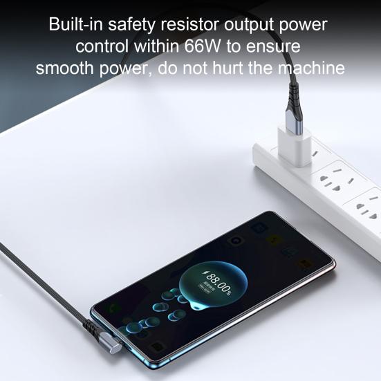 Кабель для передачи данных, быстрая конструкция, 6 А, высокоскоростная зарядка, передача данных, встроенный чип, зарядка типа C