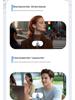 Долговечные беспроводные Bluetooth-наушники с шумоподавлением и умным цветным экраном, удобные для длительного ношения