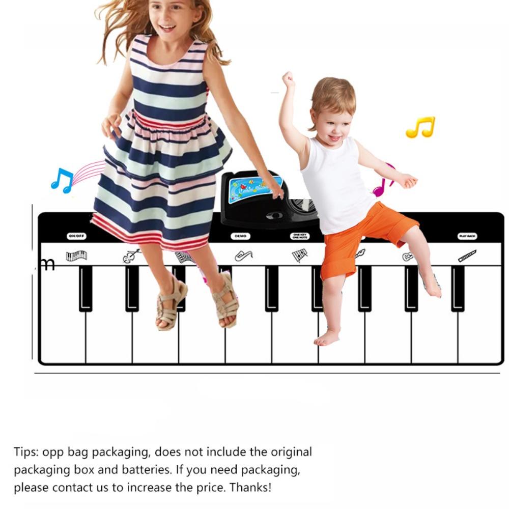 Learning Music Floor Keyboard Dance Mat Multifunctional Electronic Musical Toys  Girls/Boys